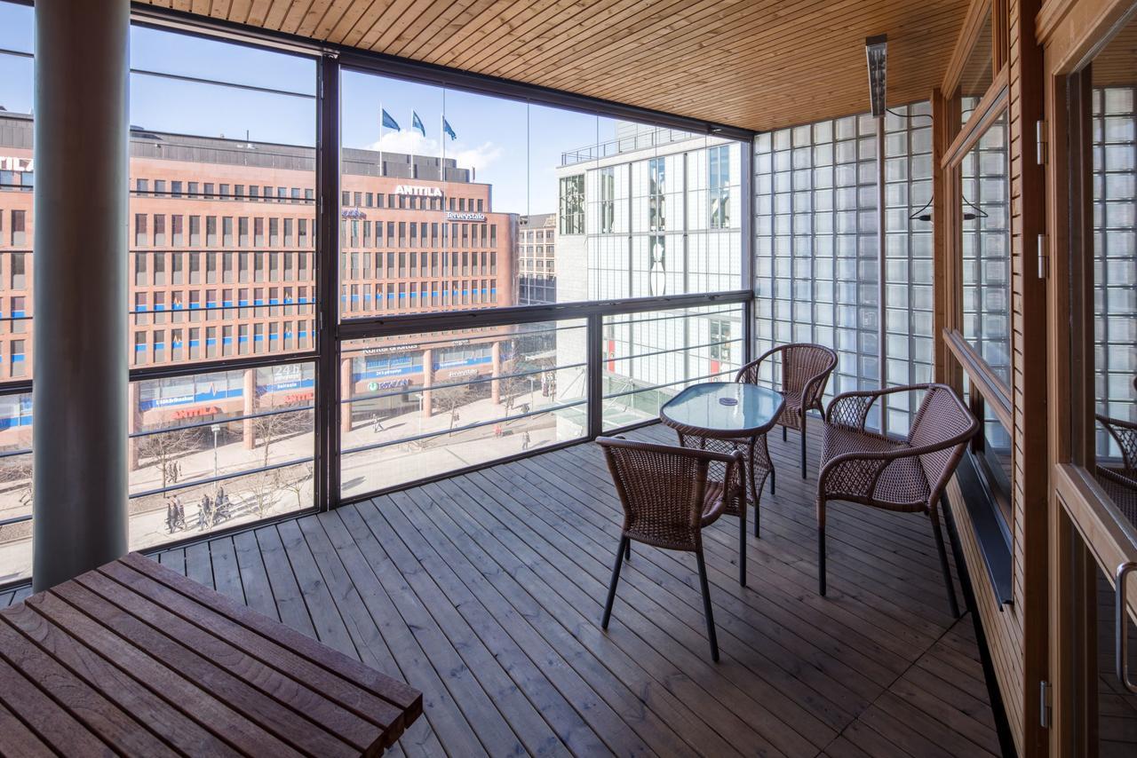 Апартаменты City Center Park View Studio With Sauna And Balcony Хельсинки Экстерьер фото